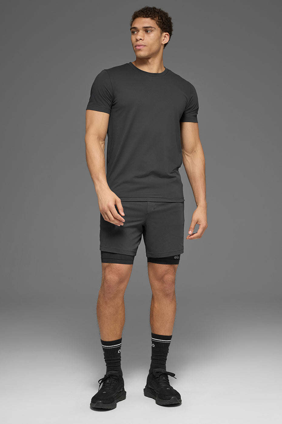 Conquer Reform Crewneck Short Sleeve - Anthracite - Image 5