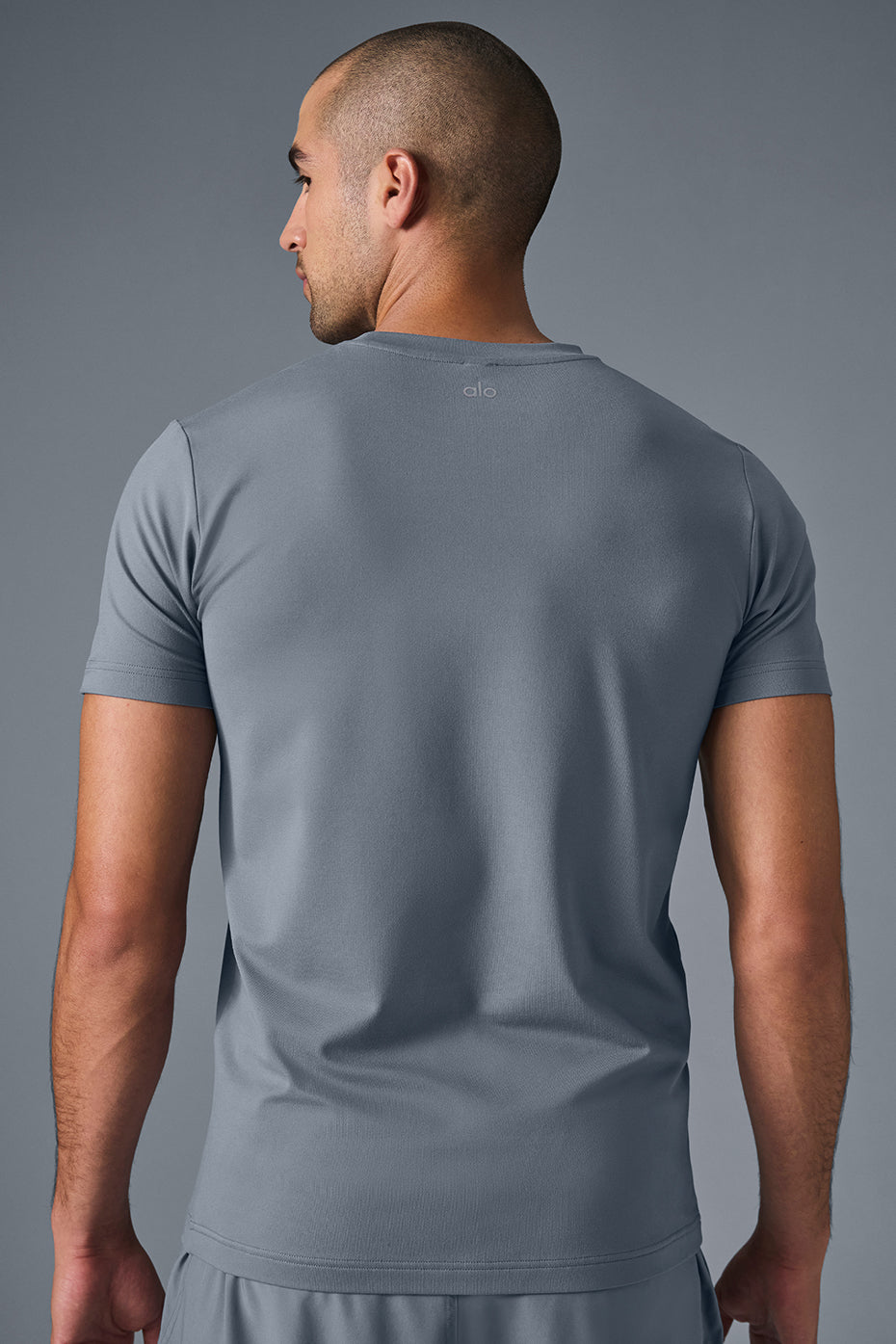 Conquer Reform Crewneck Short Sleeve - Steel Grey - Image 2