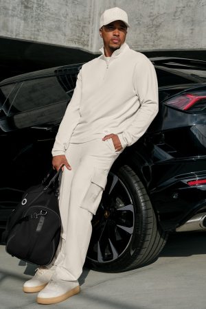 Double Take Cargo Pant - Bone