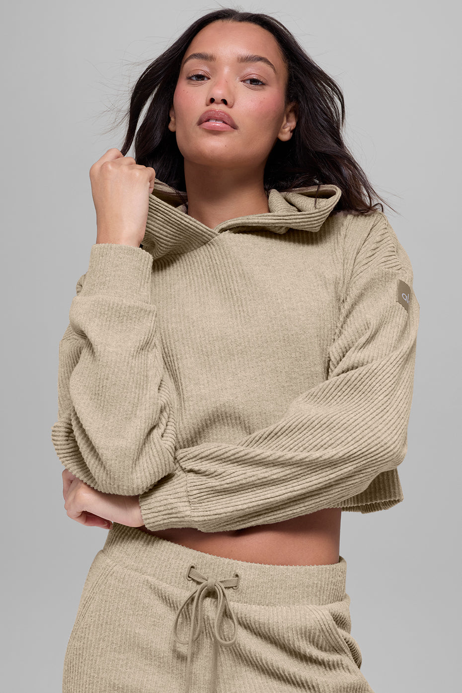 Muse Hoodie - Gravel Heather - Image 2